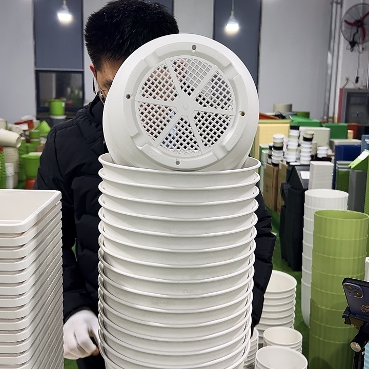 正品矮陶口24高17白色6只带托