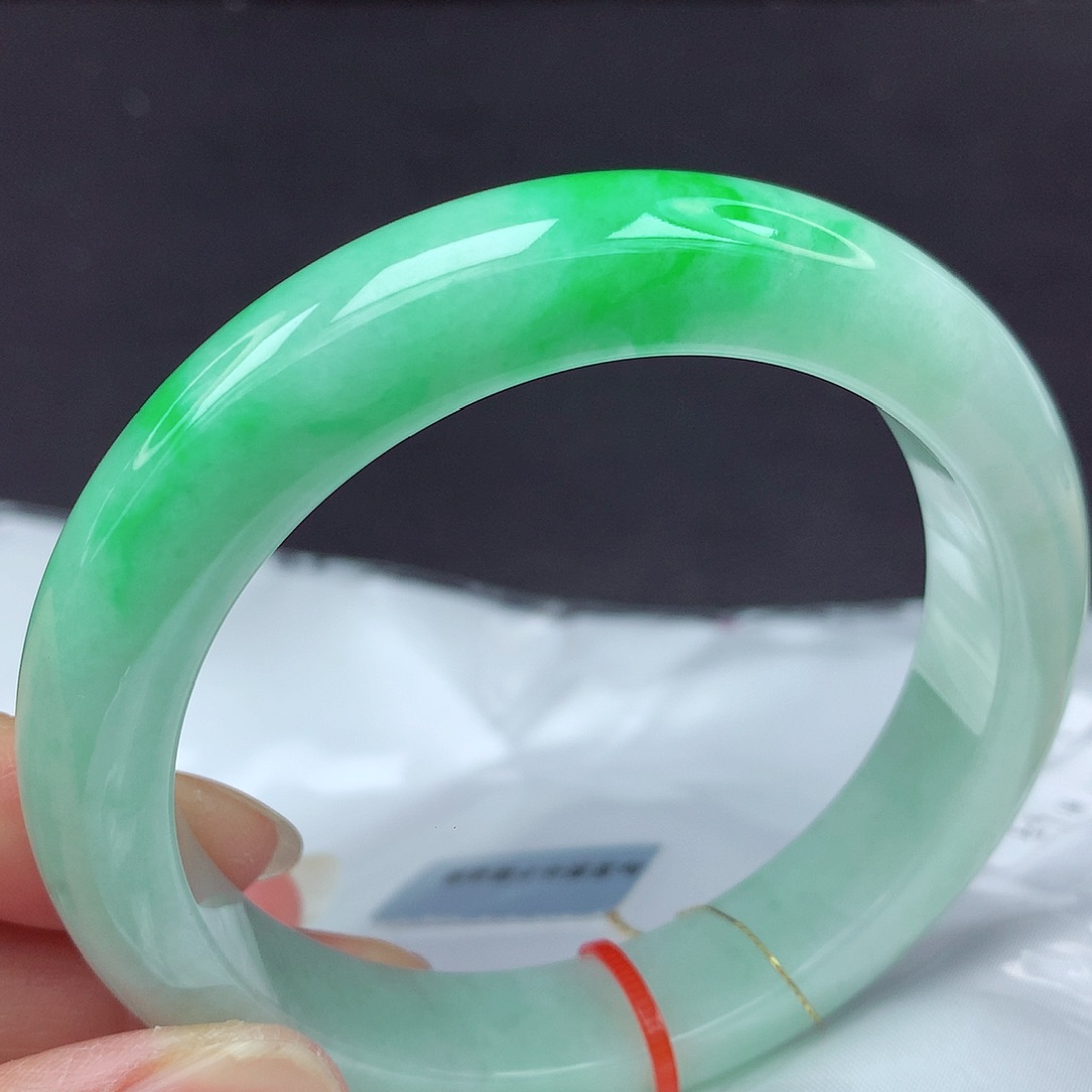 未镶嵌手镯翡翠59圈772