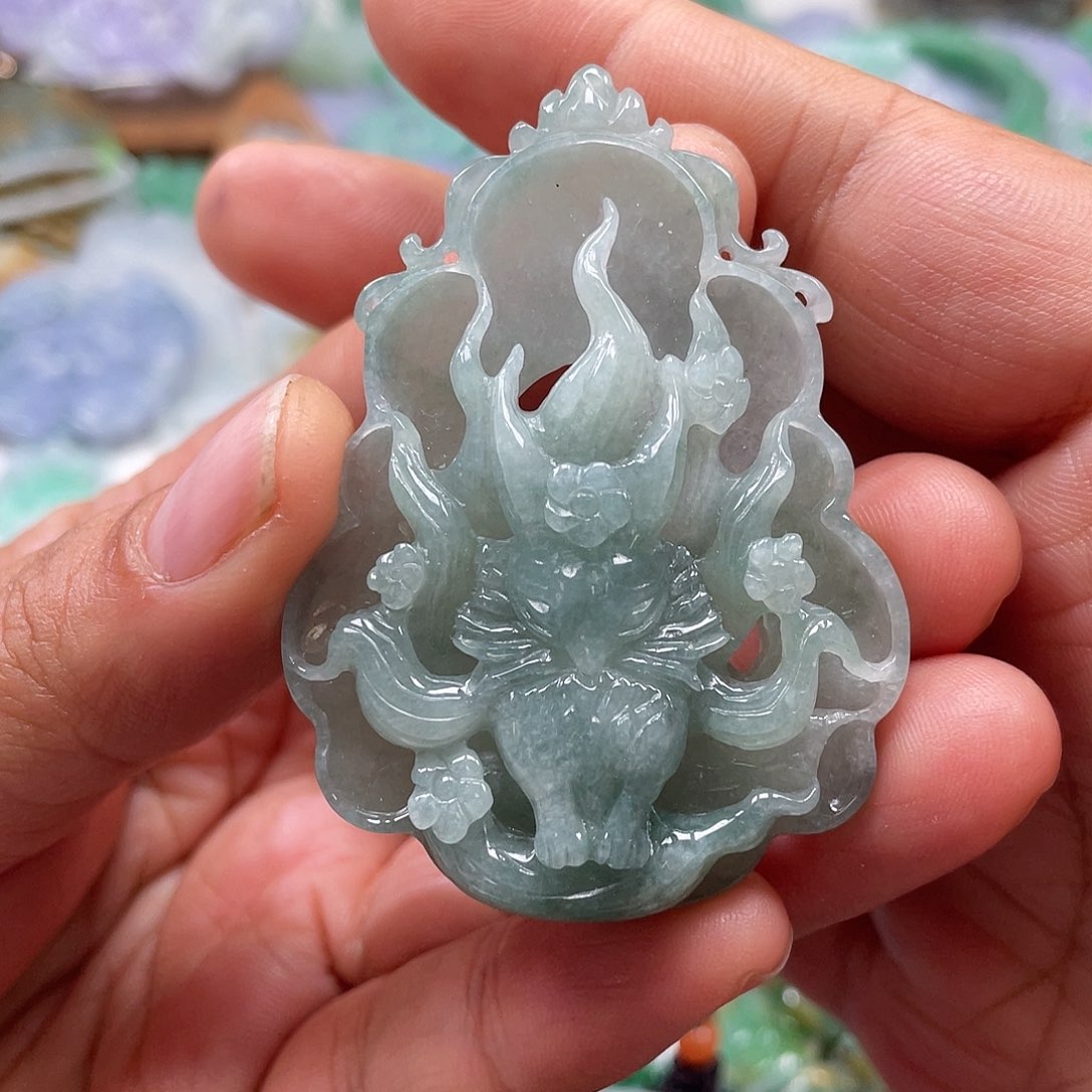 颈饰未镶嵌翡翠翡玉缘翡翠