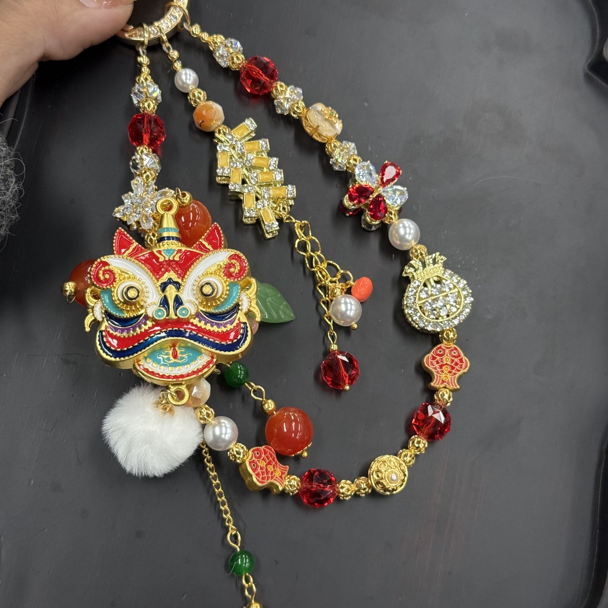 K1-K100 麦兜家[宠粉福利】diy手机链重工配件
