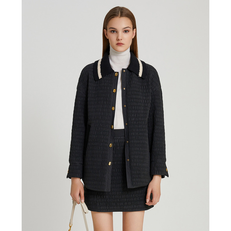 【力力淘】莱芙艾迪儿短棉衣（女式棉衣）1E4Y50009