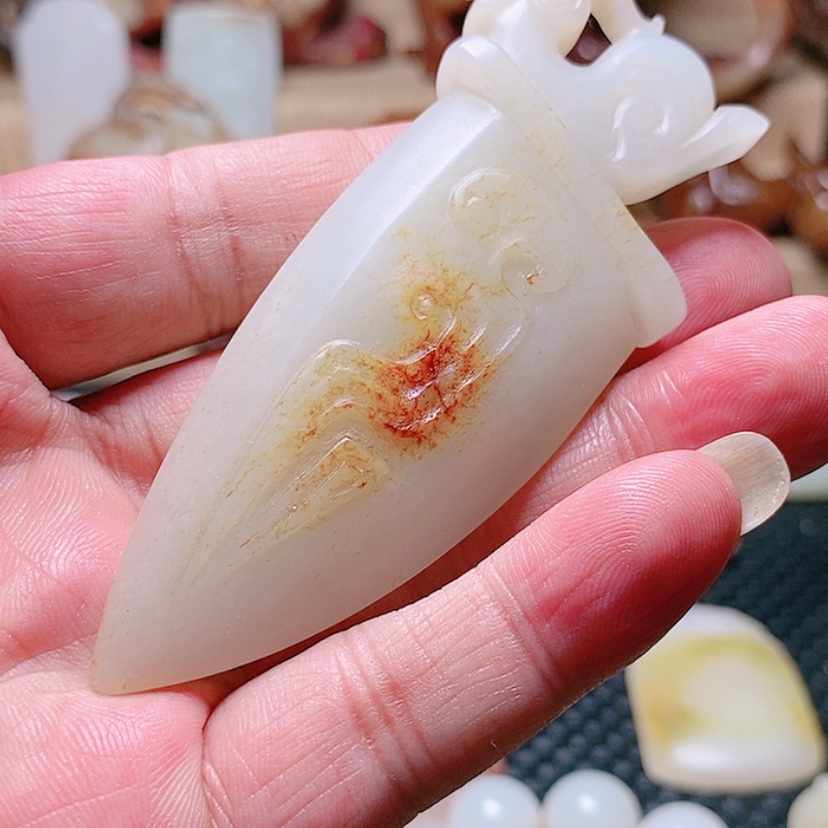 【闪购商品】和田玉（糖玉）未镶嵌挂件