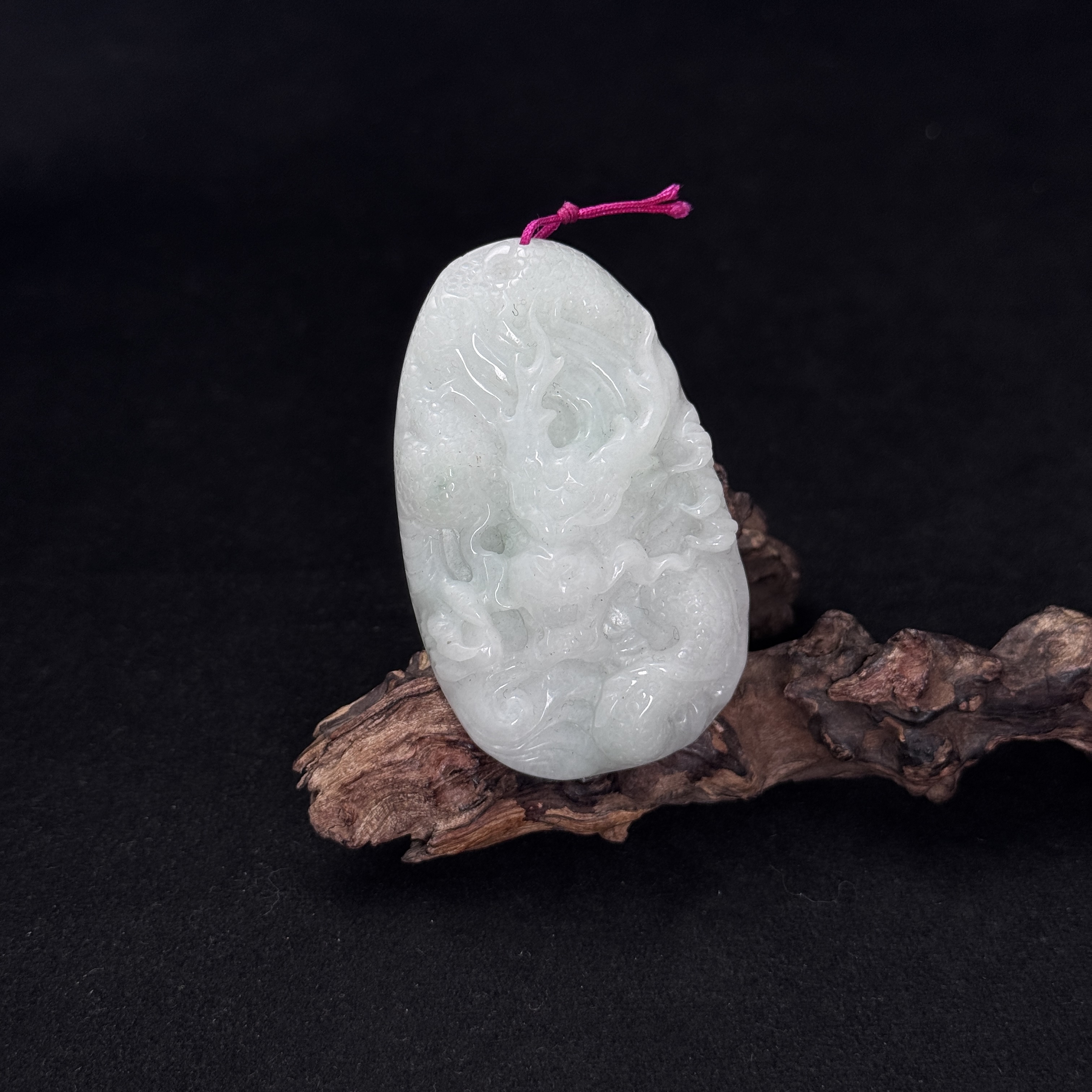 【诚翠拍品第一百一十五期午】翡翠66吊坠ZQL1086