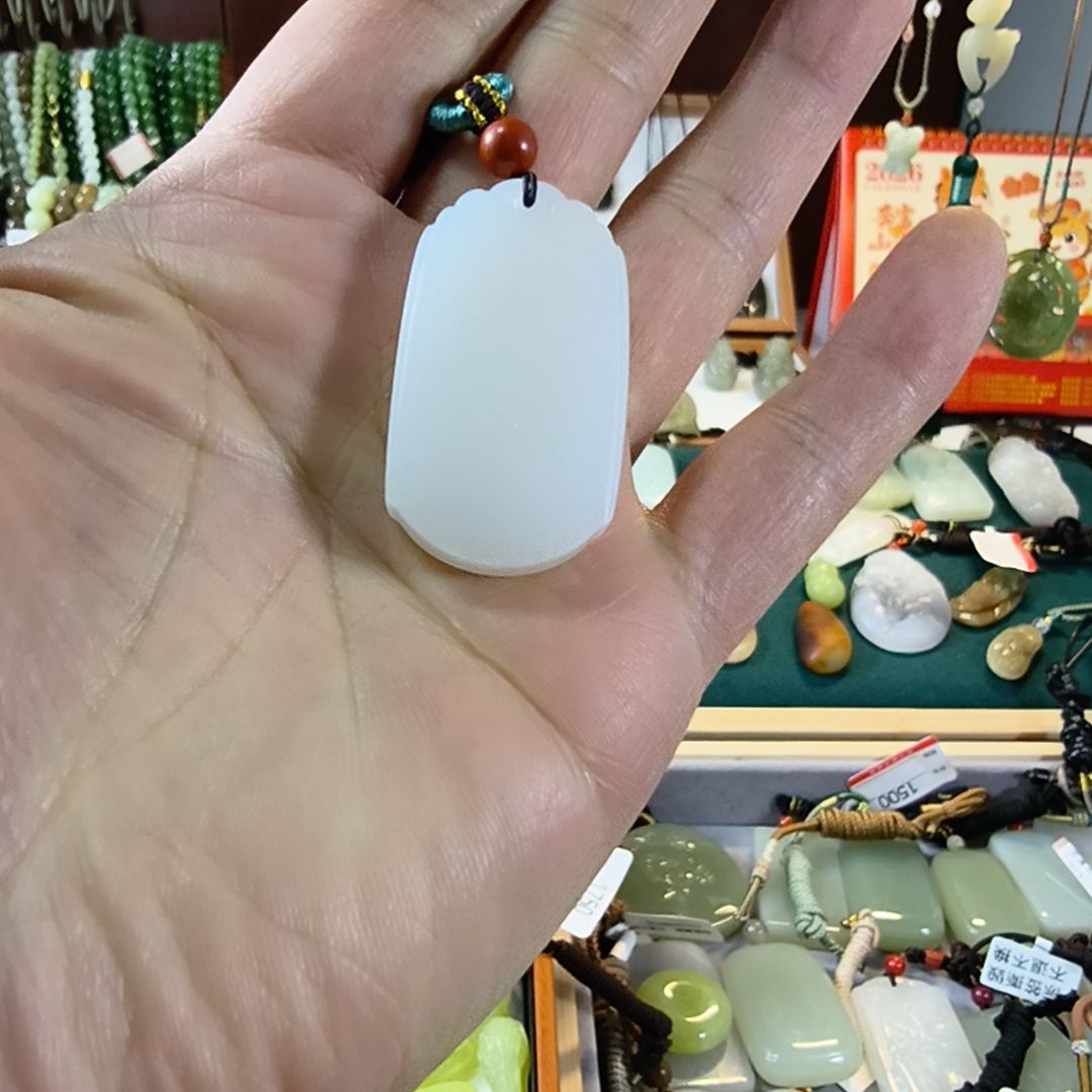 1***～和田玉未镶嵌颈饰