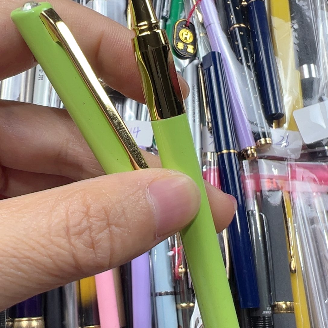 便携式永生3357绿色暗尖带正姿吸墨器可卸