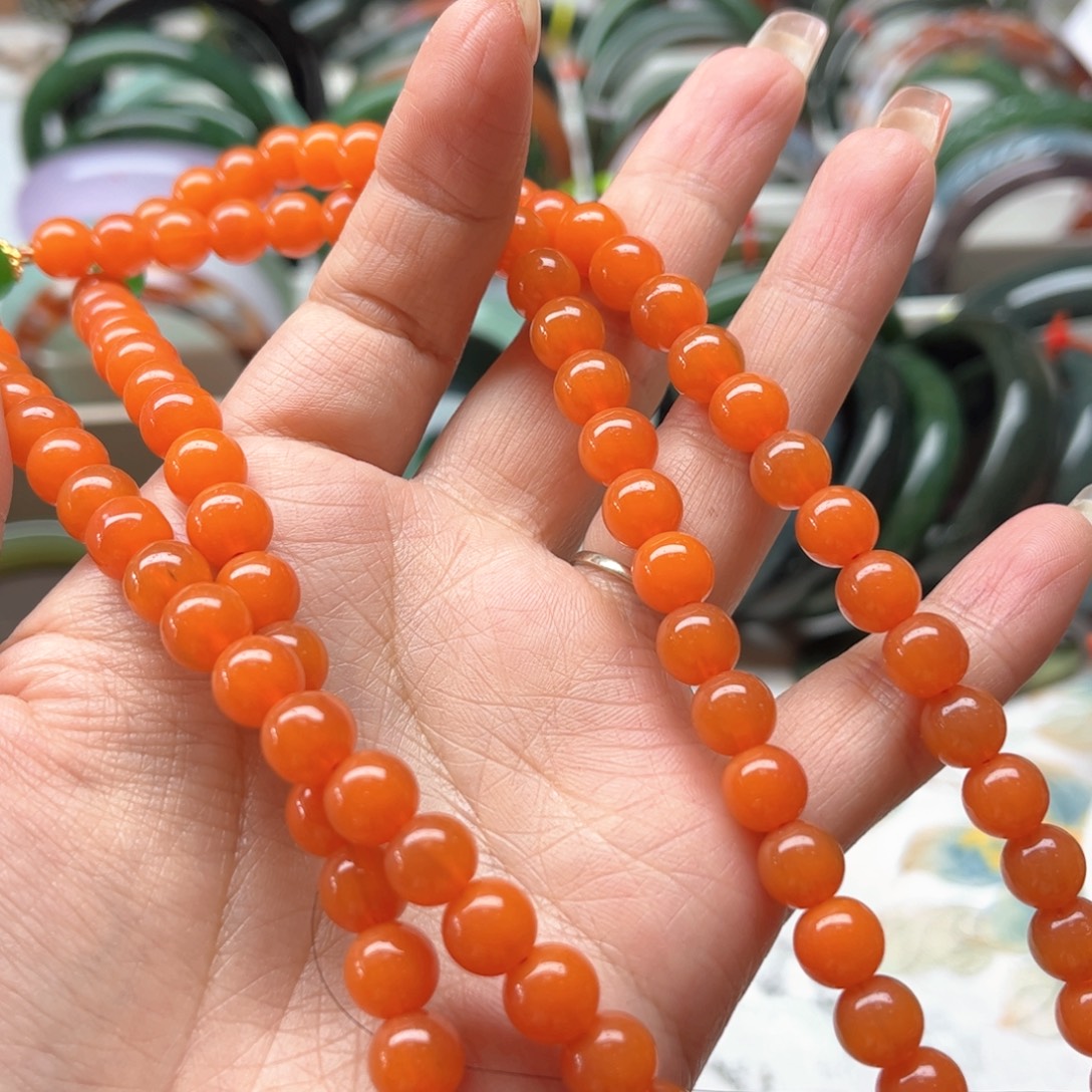 玛瑙/玉髓未镶嵌颈饰