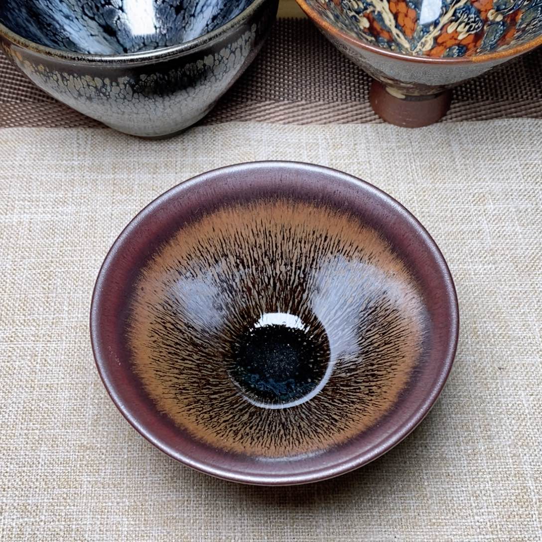 建窑建盏主人茶盏080