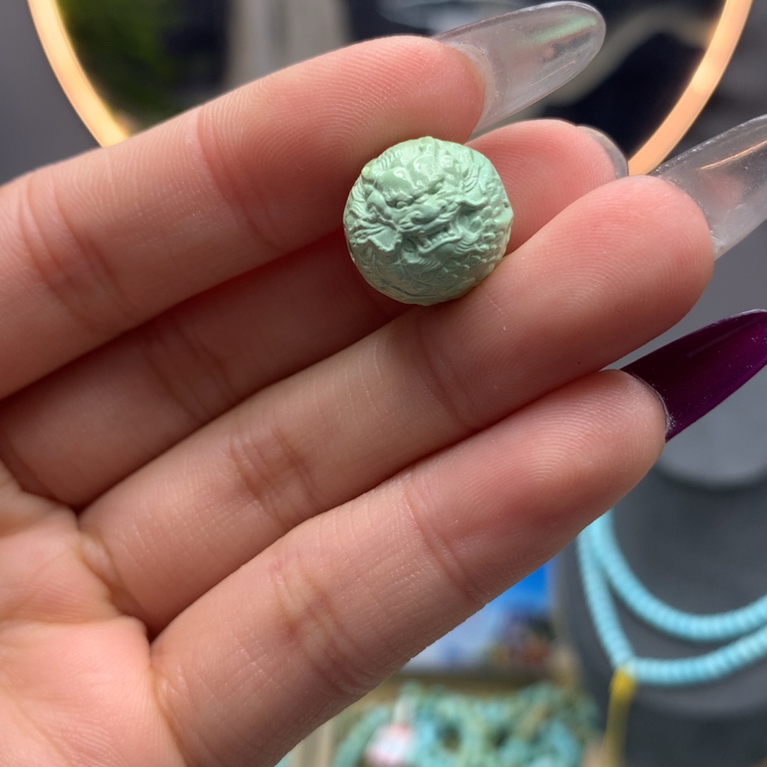 绿松石挂件未镶嵌