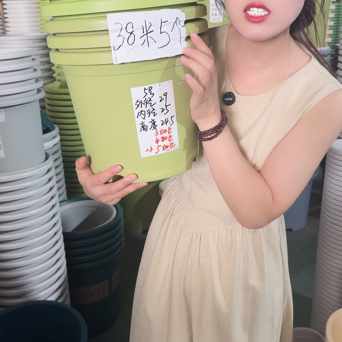 微瑕5#无拖果绿5个