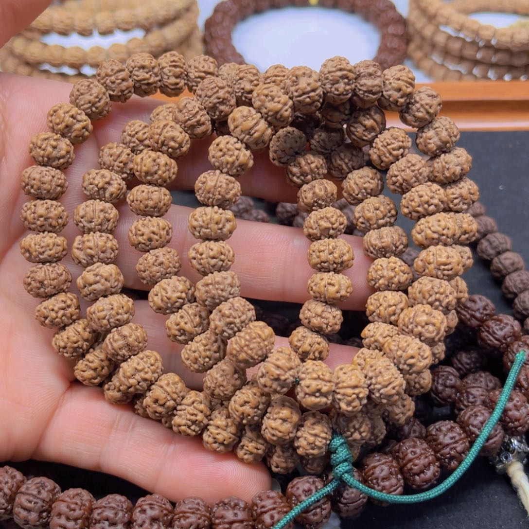 金刚菩提手串飞碟梅花108