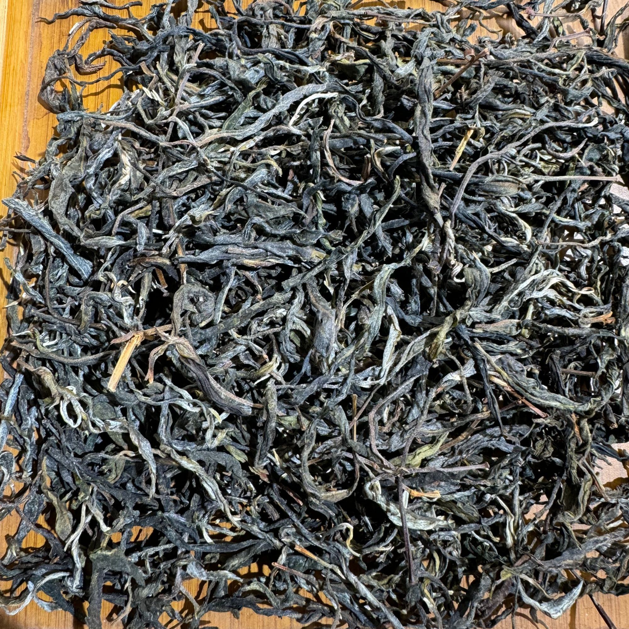 2025年昔归忙麓山秋茶古树 普洱 生茶 散茶