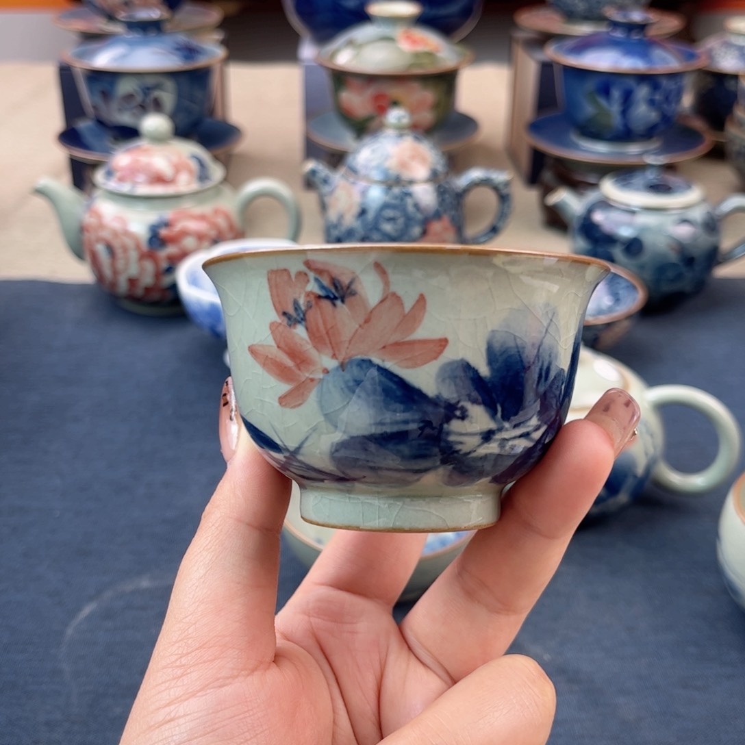 杯景德镇陶瓷杯子