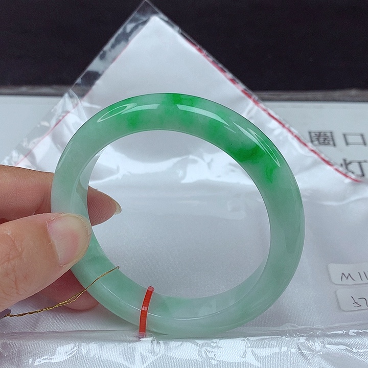 未镶嵌手镯翡翠57圈4774