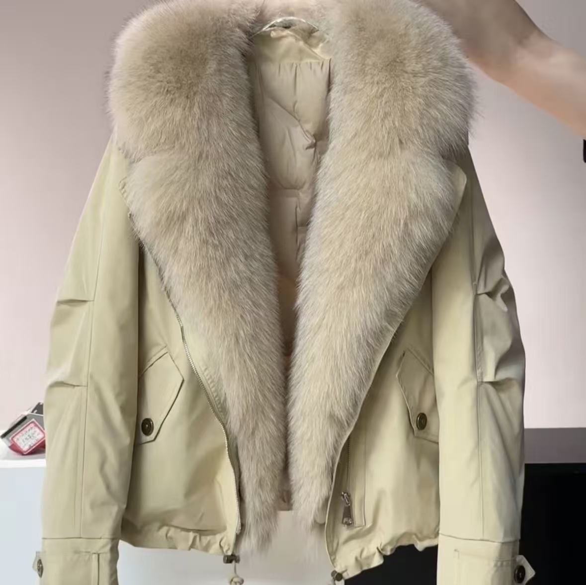 X-2025休闲女士时尚百搭派克羽绒服冬季