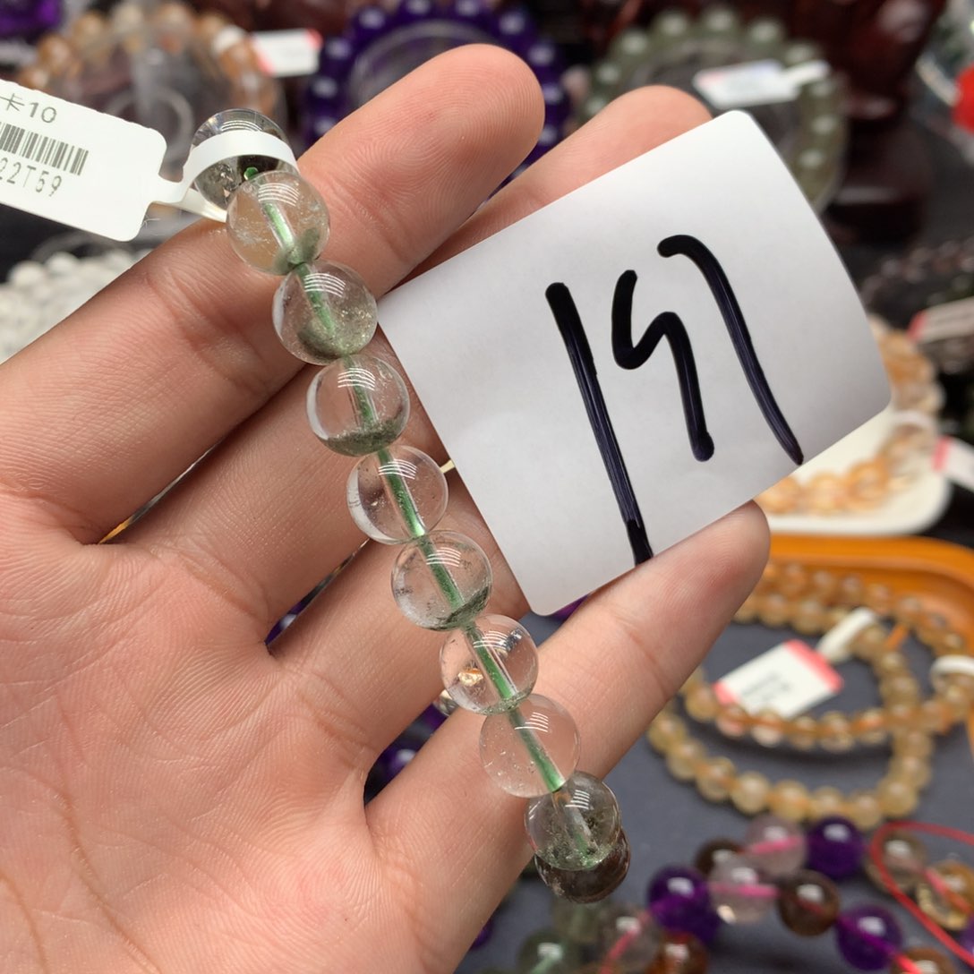 水晶手链未镶嵌天然