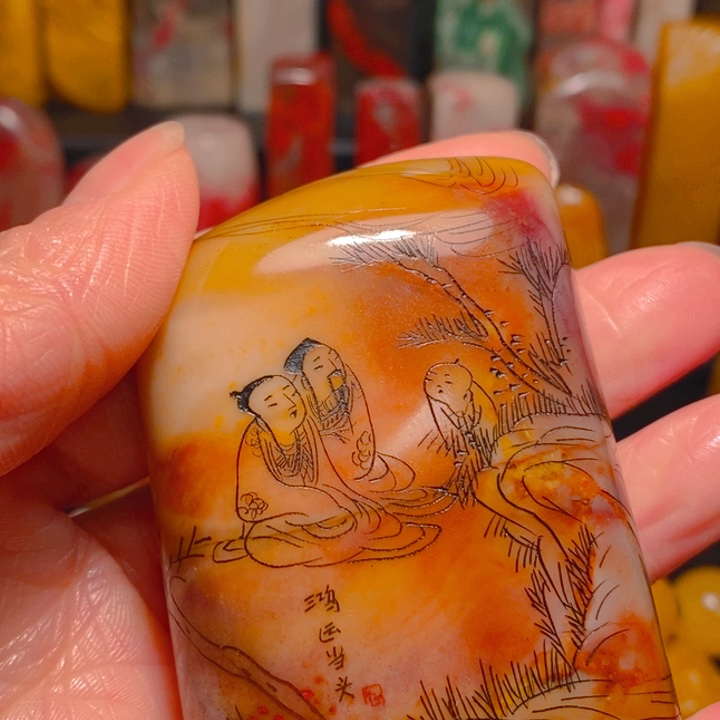 大***狐昌化石昌化石印章