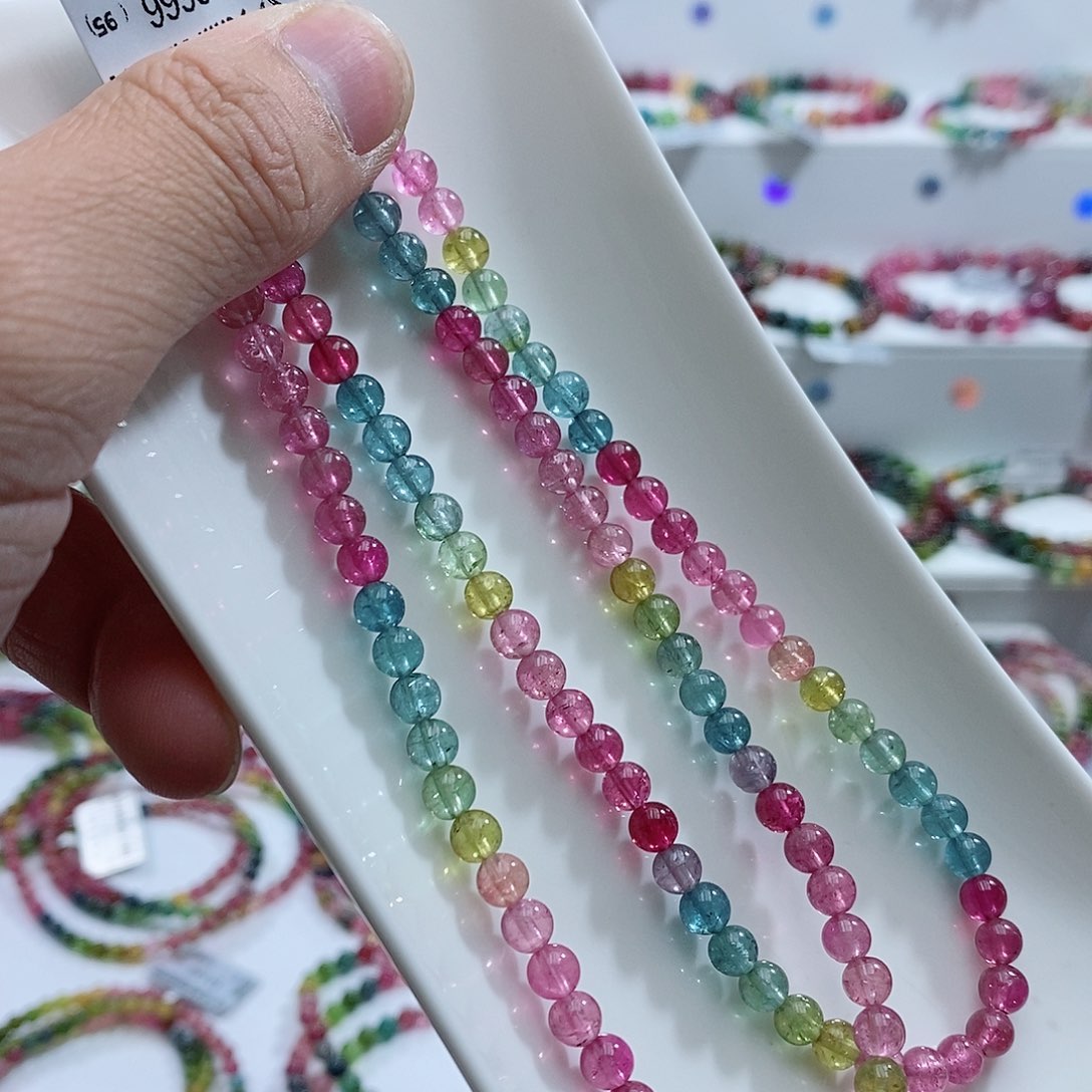 碧玺手链未镶嵌手链