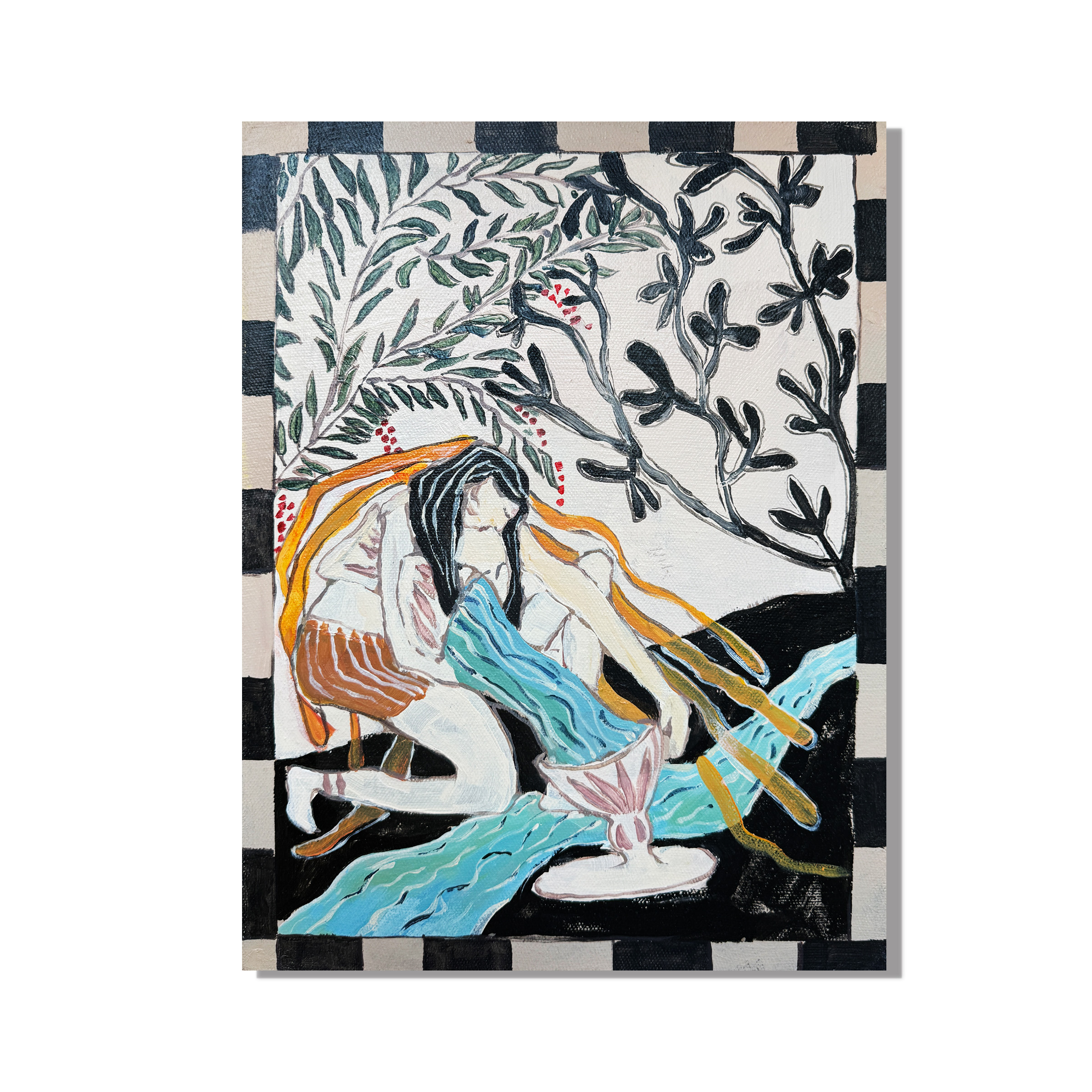 【抽象】30*40 纯手绘油画