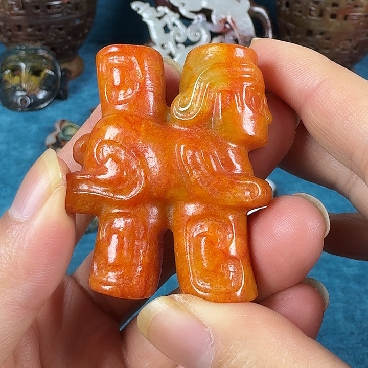 和田玉（糖玉）未镶嵌挂件