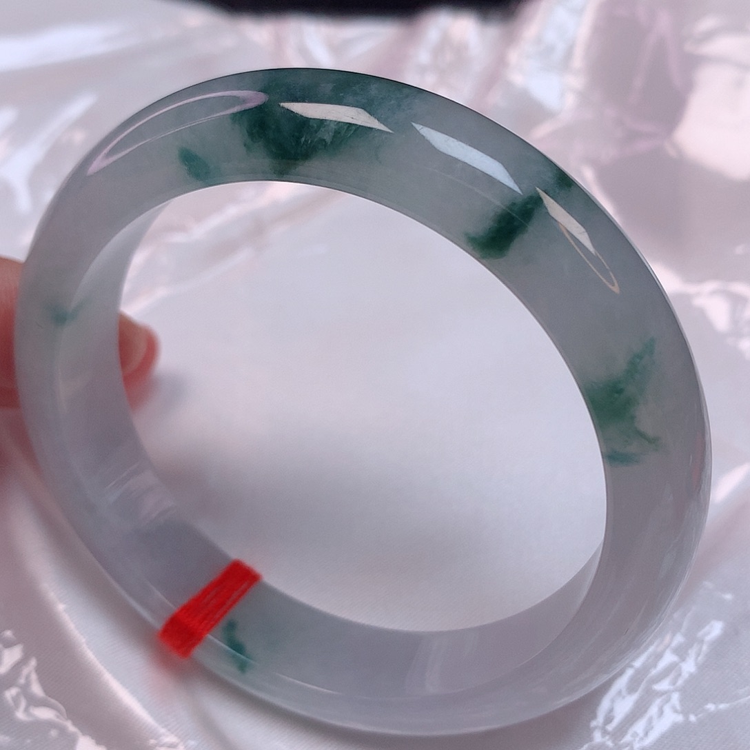 翡翠手镯未镶嵌58 翡翠手镯