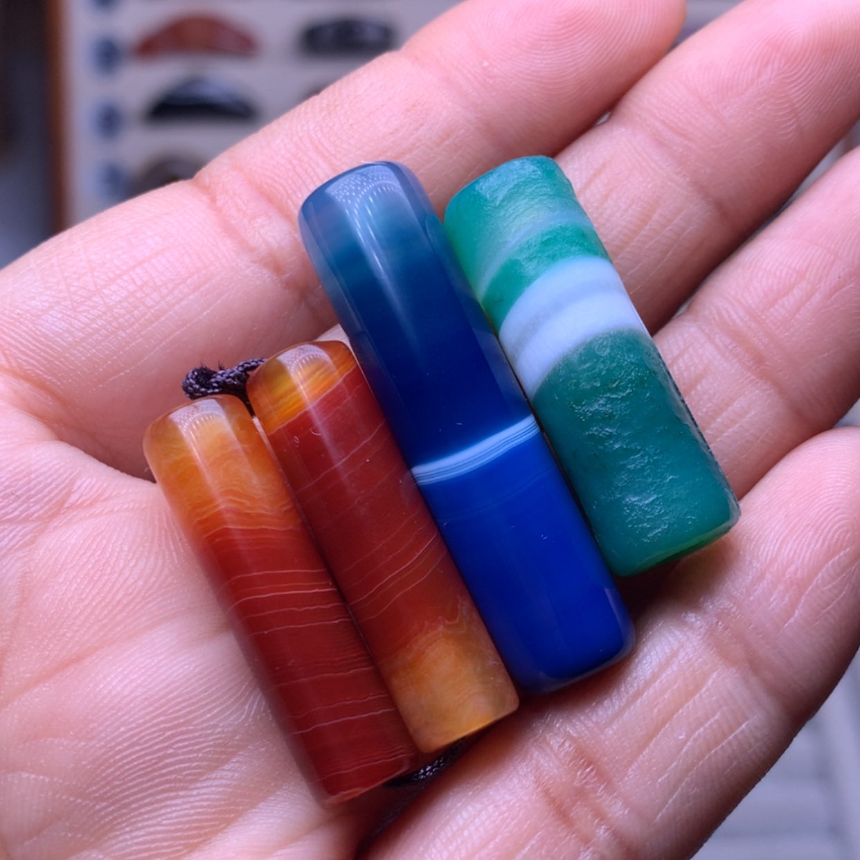 【闪购商品】玛瑙/玉髓珠宝奇石未镶嵌炳*