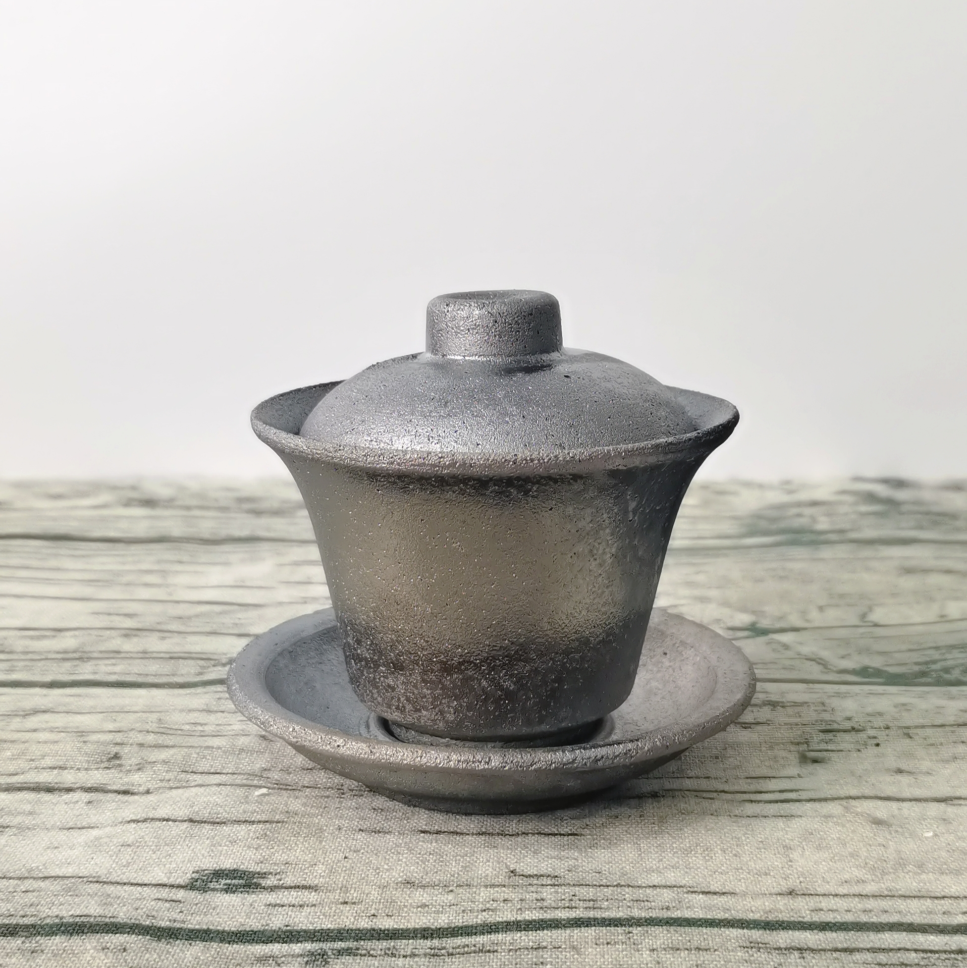 平定砂器茶具盖碗家用泡茶