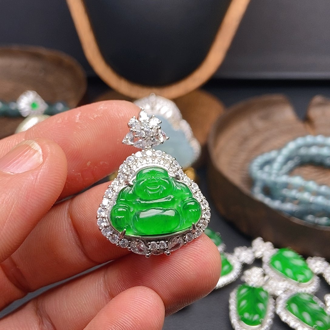 翡翠吊坠(不含链)未镶嵌565吊坠