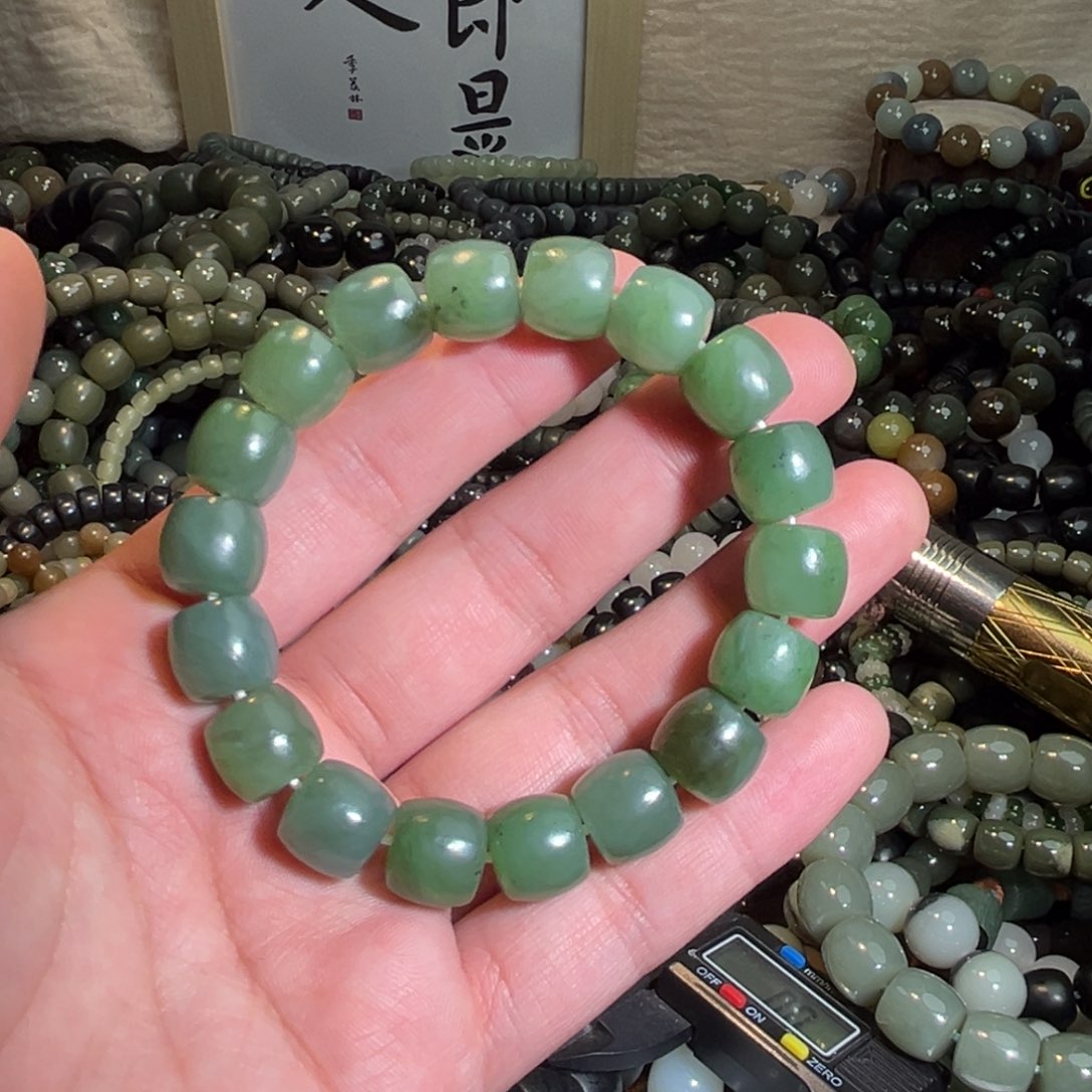 和田玉手链未镶嵌