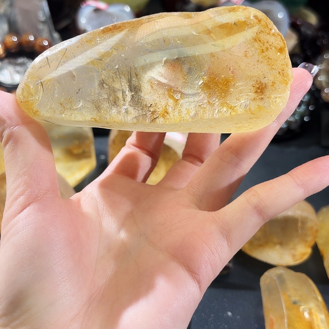 水晶未镶嵌手链原石