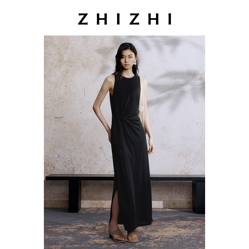 致知 萧萧雨 连衣裙女2025夏季新款别致设计感流行ZZ2EMWLQ016