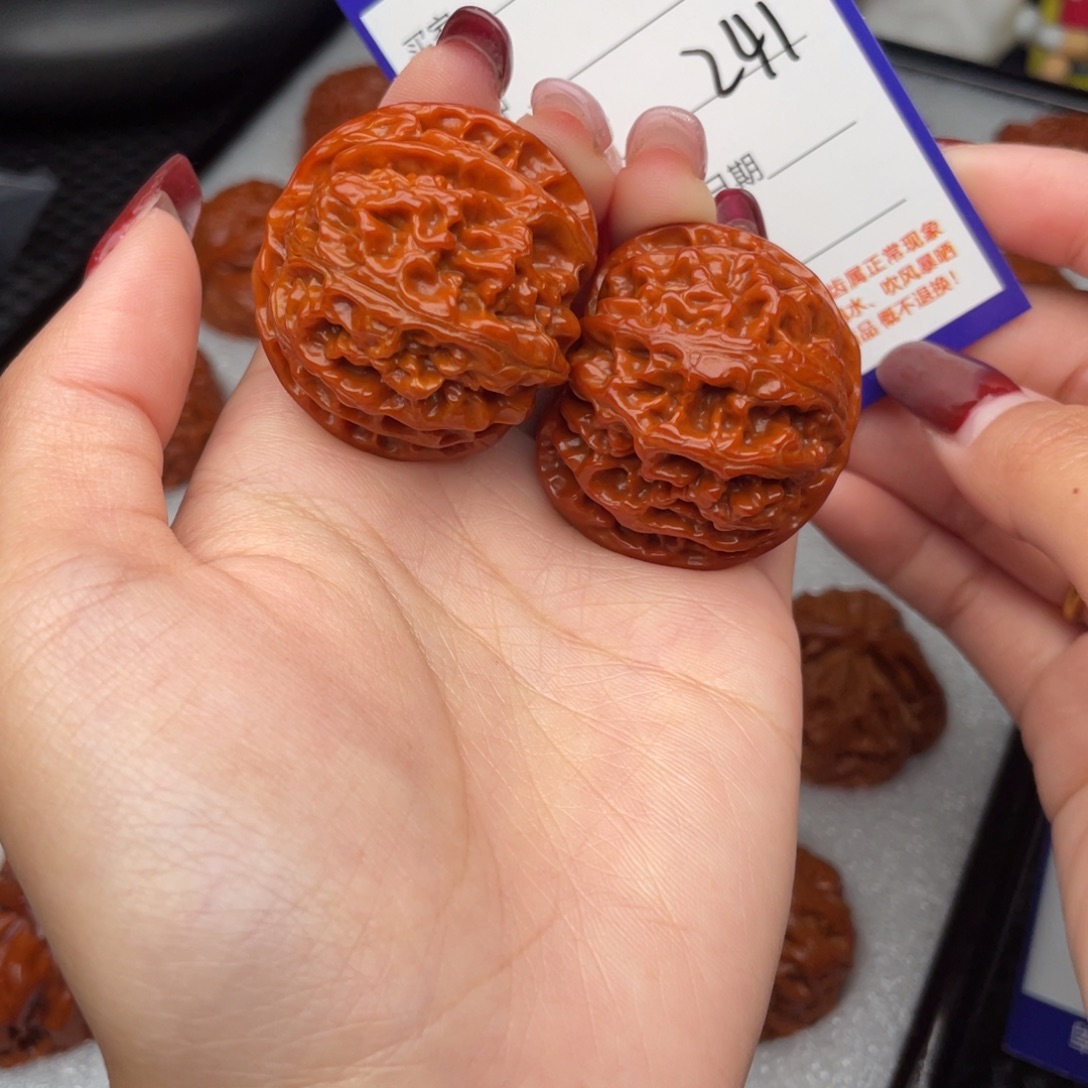 桃核把件37苹果341