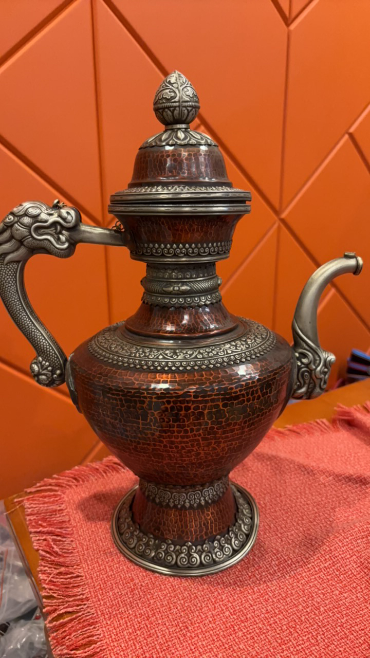 精选藏式纯紫铜净水壶