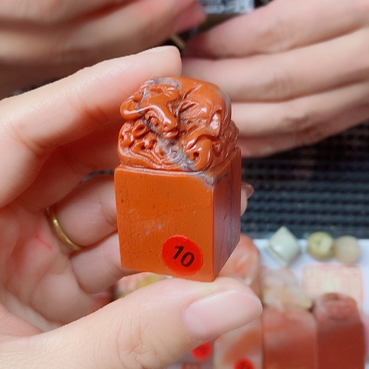 老挝石现场直播手工