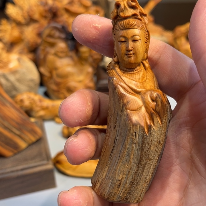 *****柏木（崖柏）根雕工艺摆件