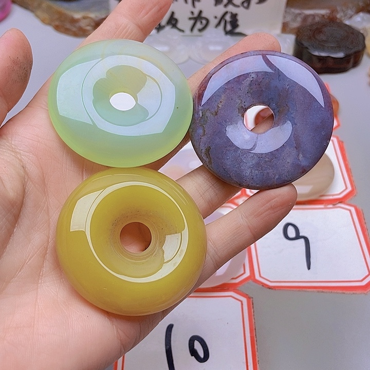 【闪购商品】未镶嵌玛瑙/玉髓珠宝半成品锡****行