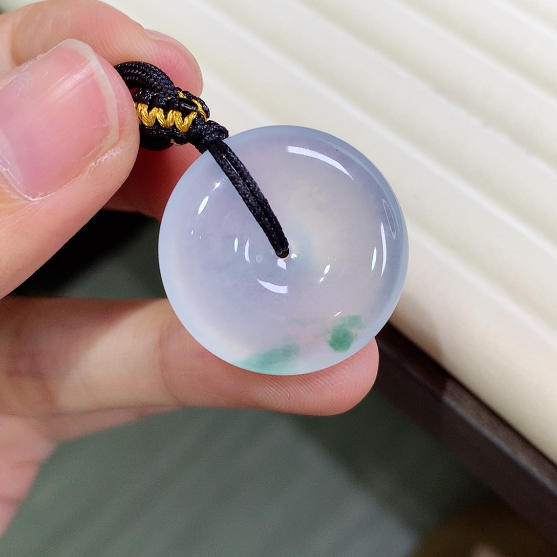 翡翠未镶嵌颈饰23.3-5.9