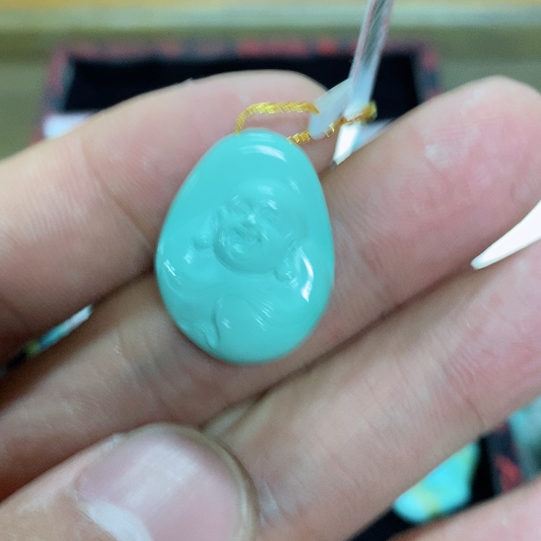 绿松石珠宝奇石未镶嵌