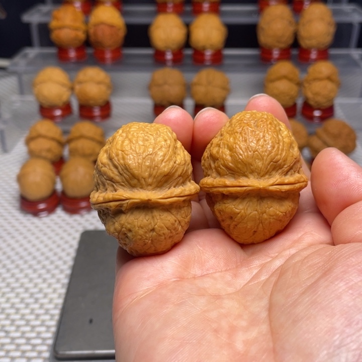 文玩核桃把件9状元令元宝