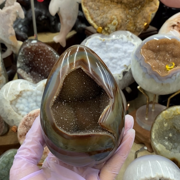 未镶嵌紫晶珠宝半成品74