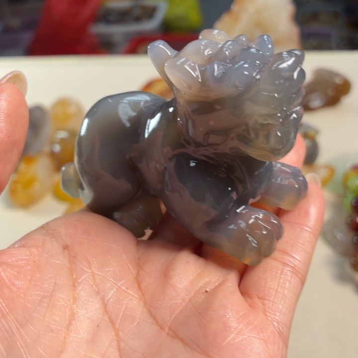 玛瑙/玉髓未镶嵌吊坠(不含链)