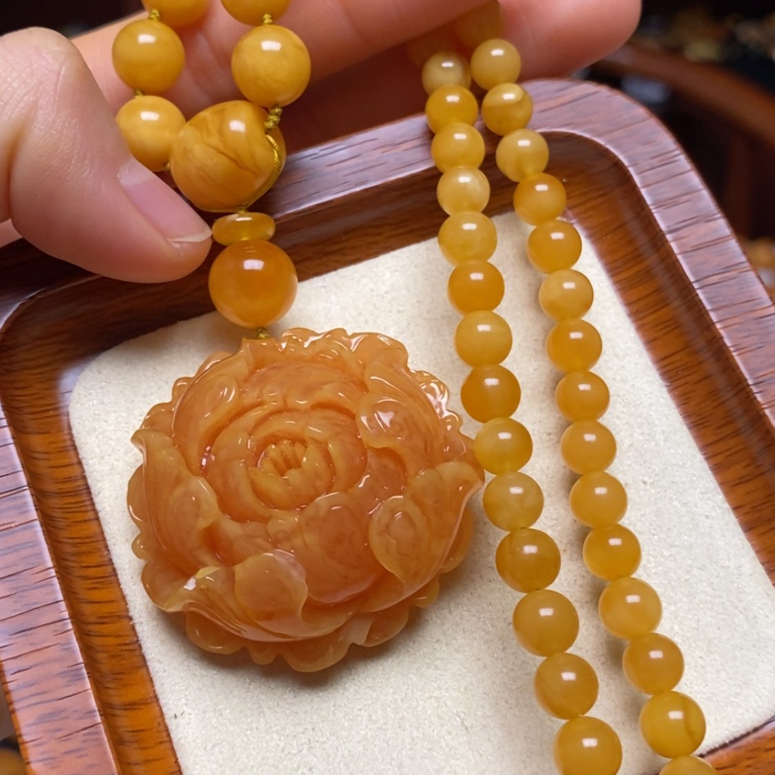 【闪购商品】蜜蜡手链未镶嵌手串