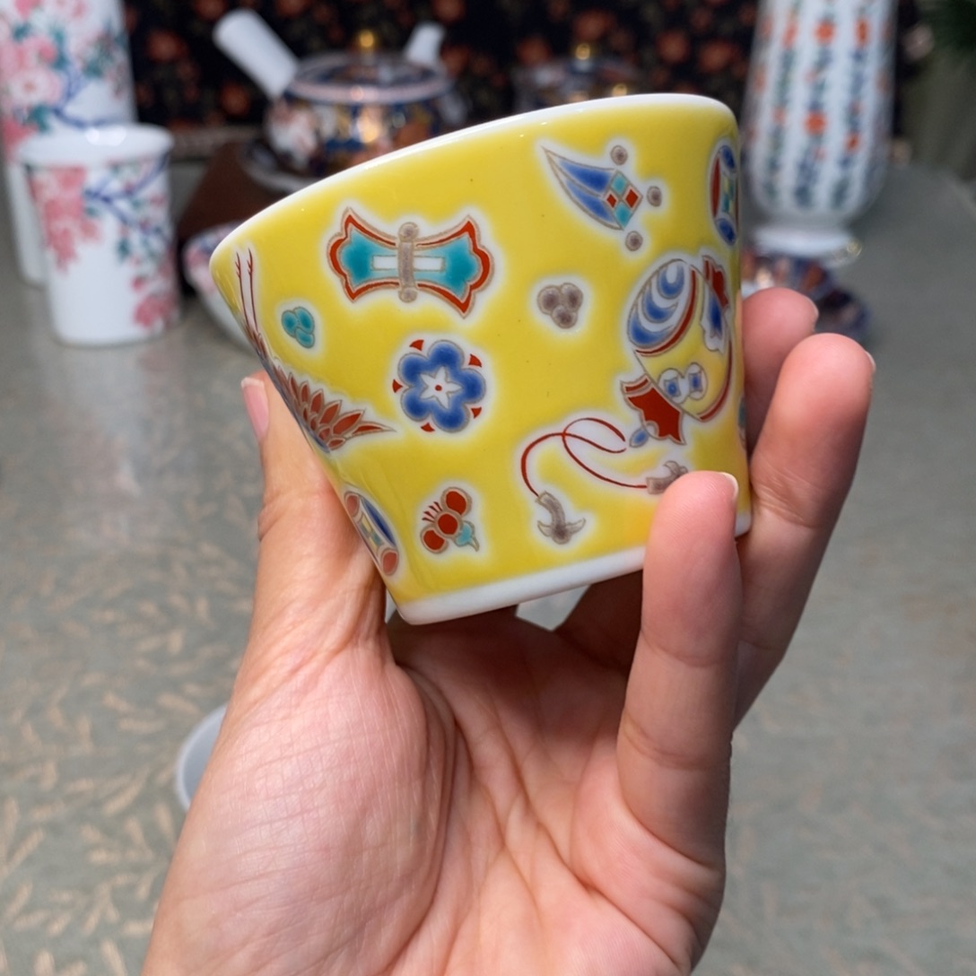碟7 厘米 小杨瓷器陶瓷陶瓷