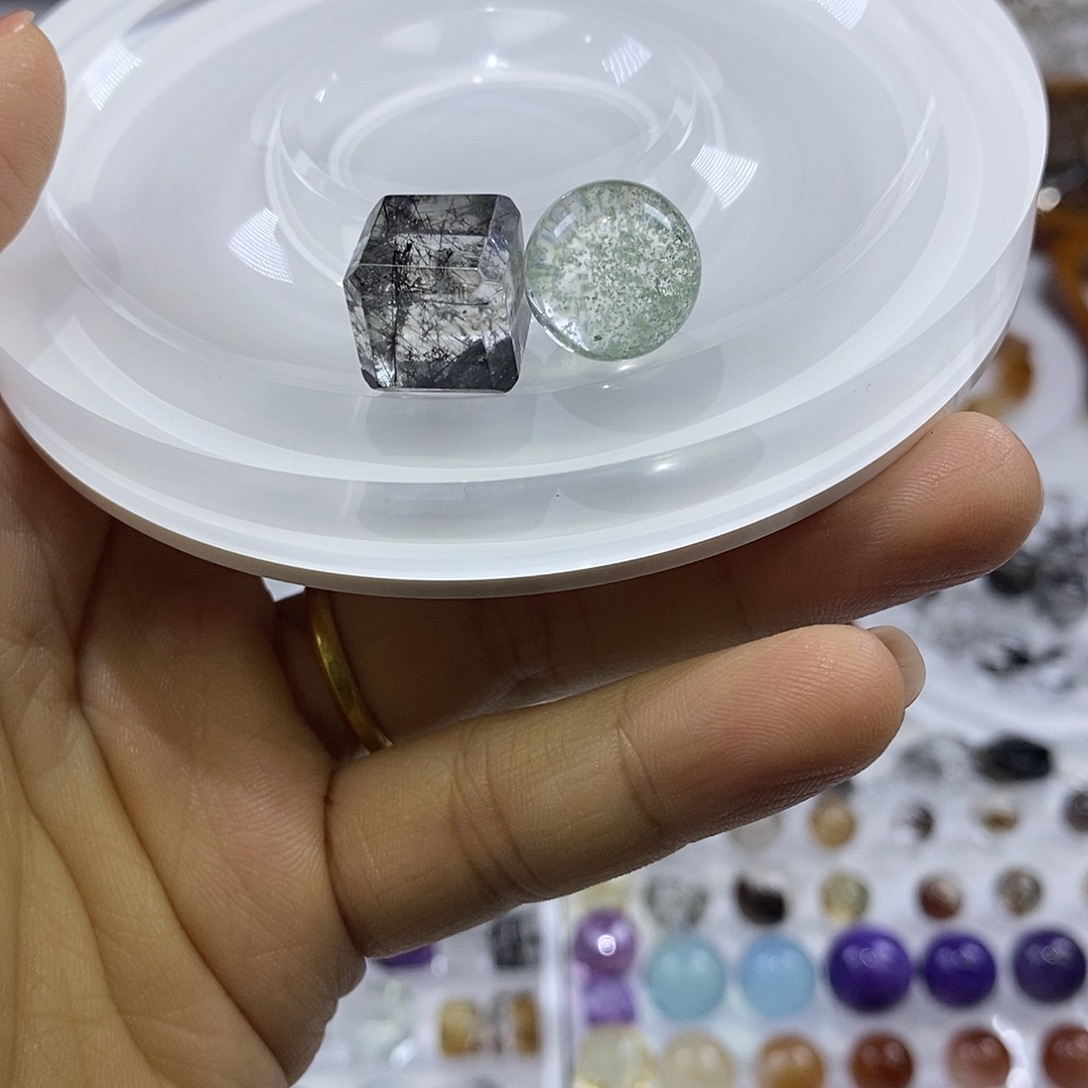 M***P烟晶手链银S925镶嵌天然水晶定制打孔不退换