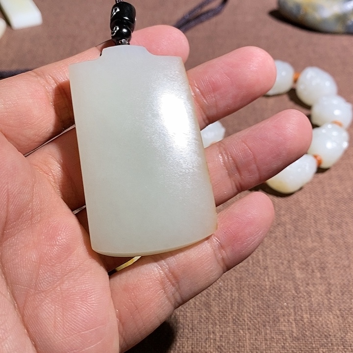 和田玉挂件未镶嵌畊*居