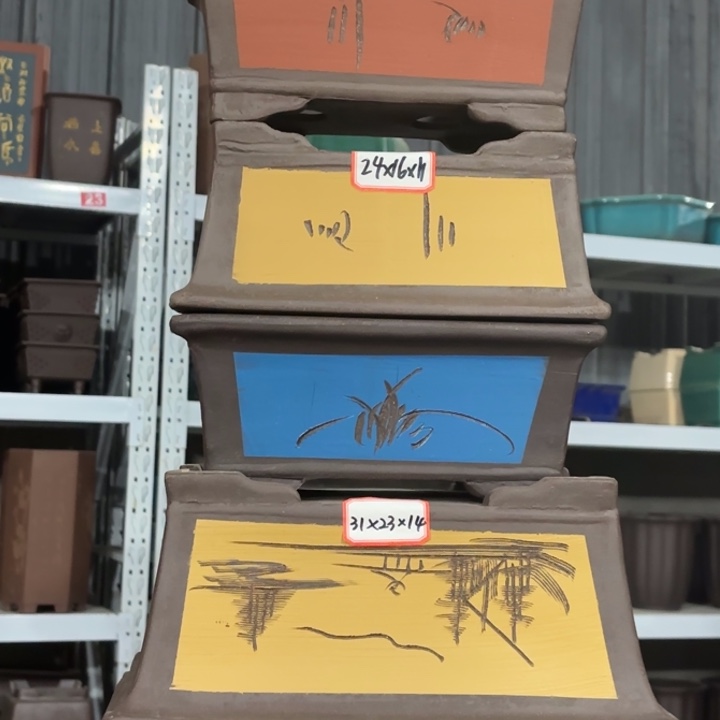 紫砂花盆             100-5