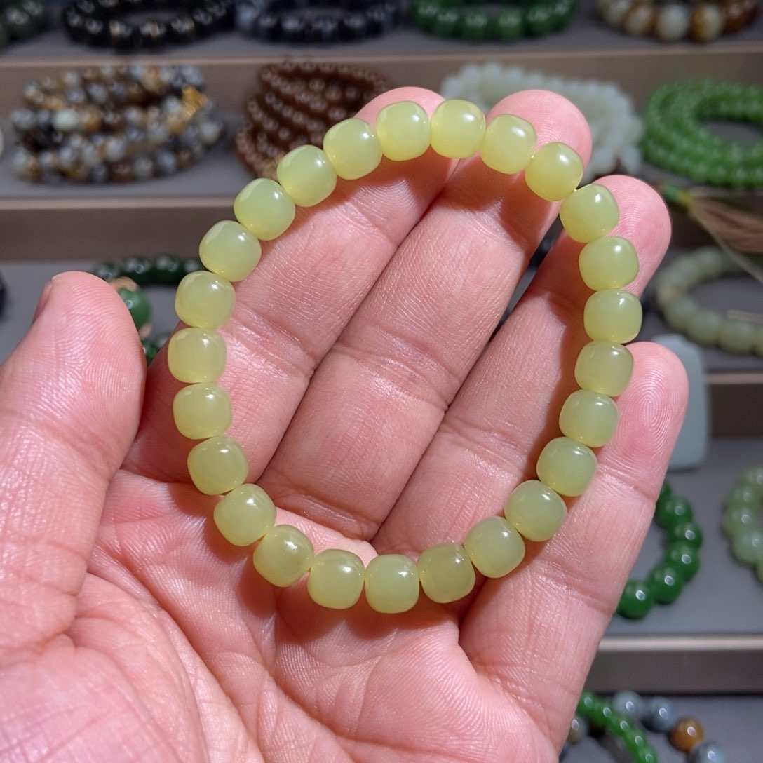 和田玉手链未镶嵌