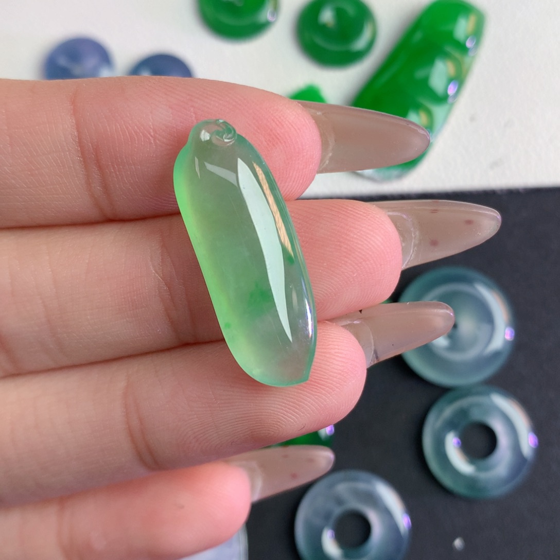 翡翠裸石翡翠翡翠