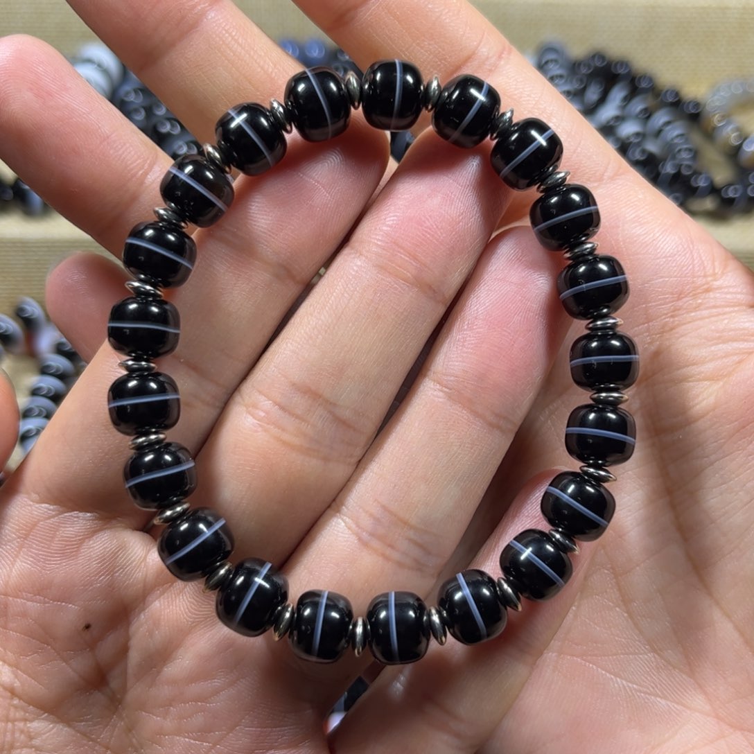 玛瑙/玉髓未镶嵌手链