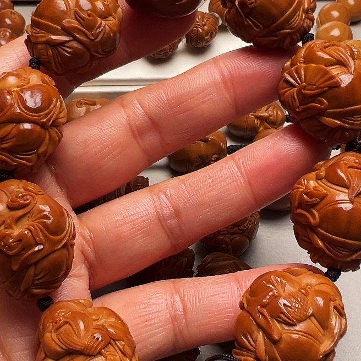 橄榄核手串/手链八方来财