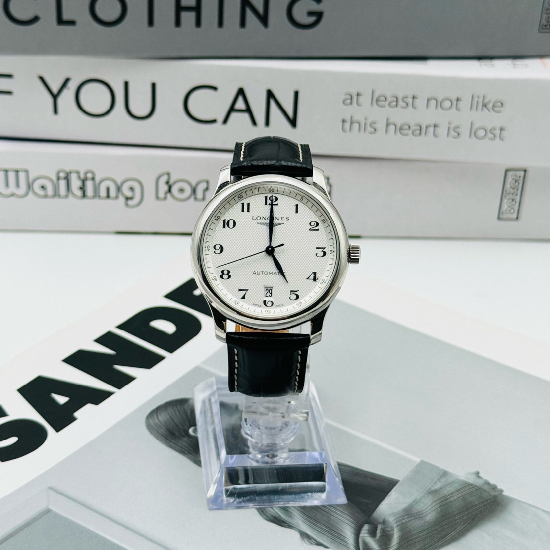 99新 Longines/浪琴 名匠系列 L2.793.4.78.3 自动上链机械机芯 